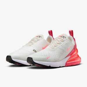 Nike Air Max 270 Sail Pink Punch Women's Rare - Size 8